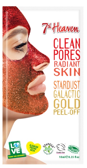 Montagne jeunesse maschera viso stardust oro