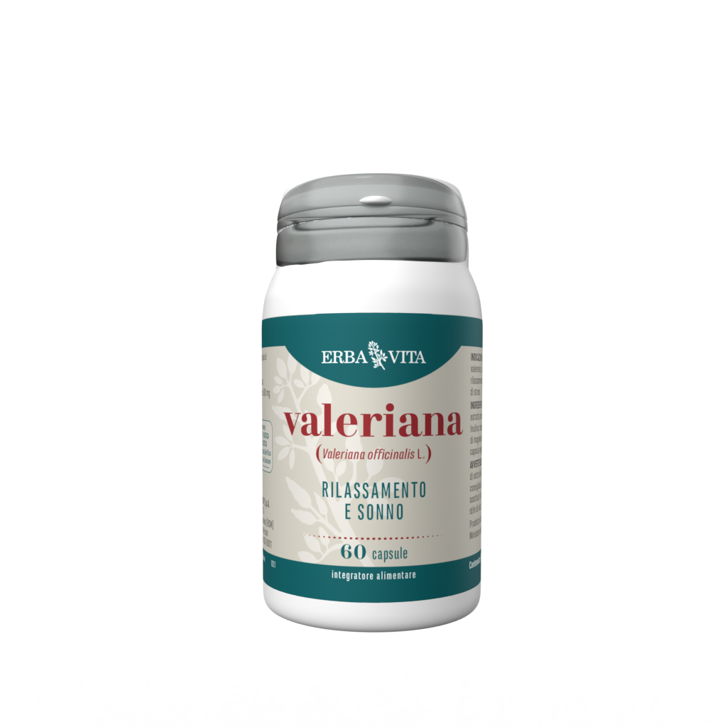 Erba Vita Integratore Valeriana Per Rilassamento E Sonno, 60 Capsule - Immagine 4