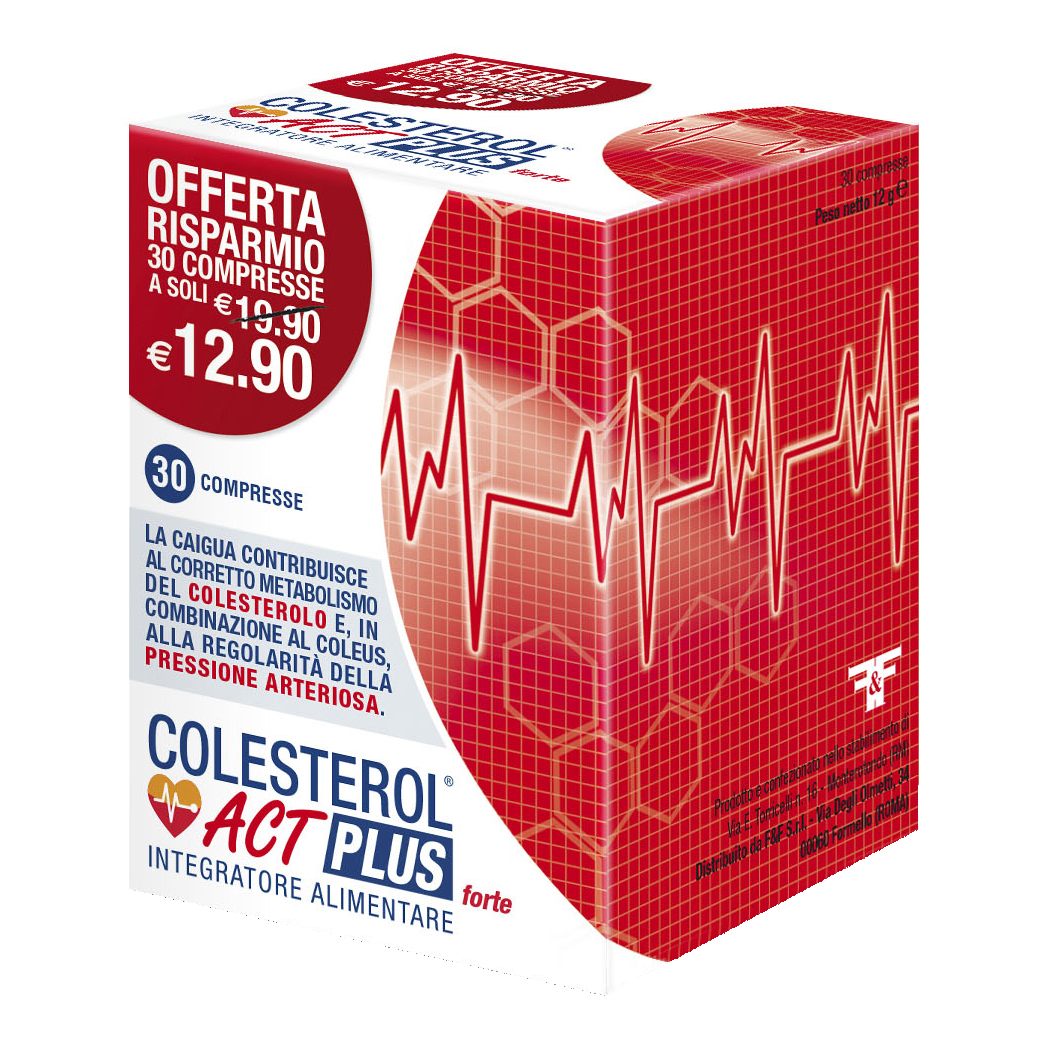 Colesterol act plus forte 30 compresse