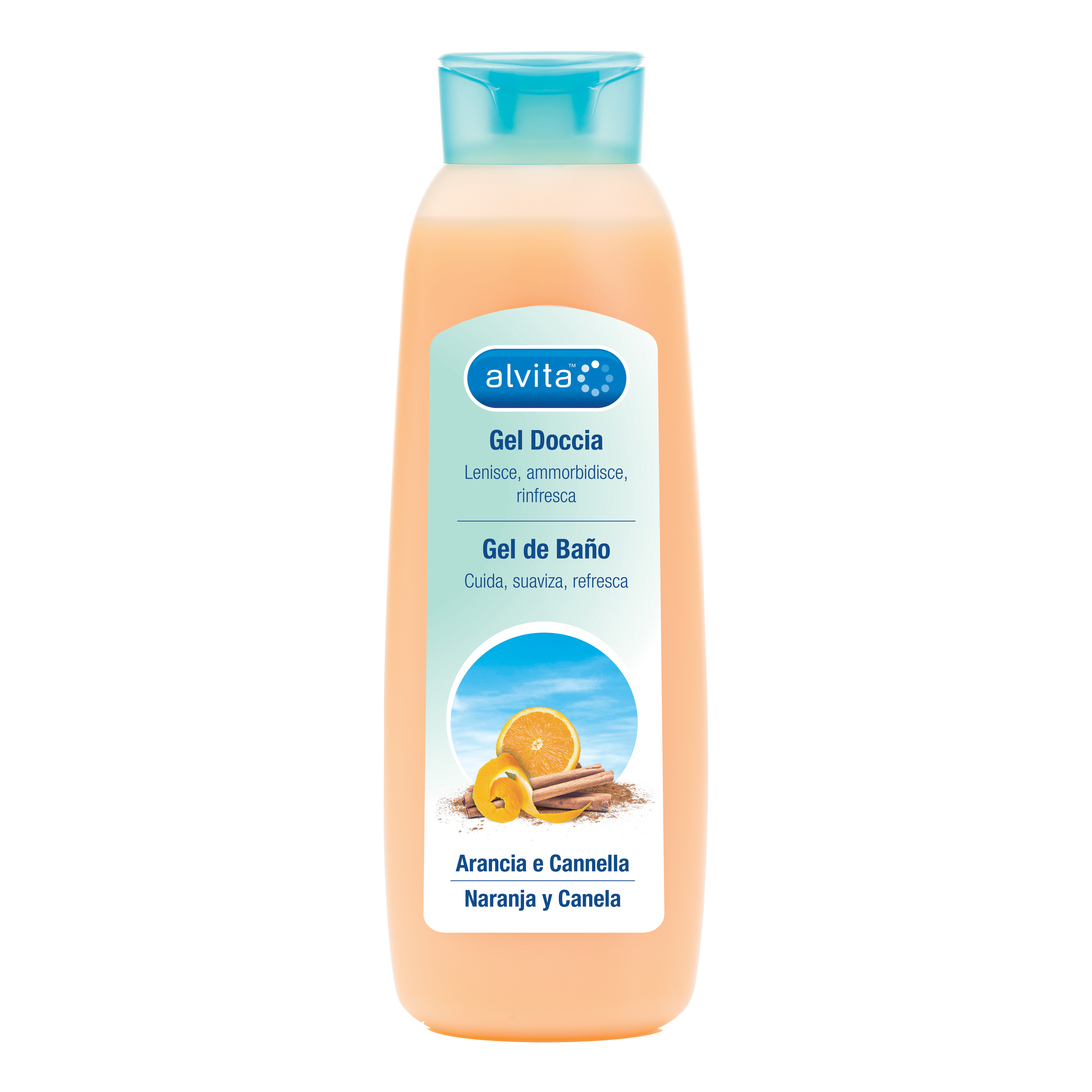 Alvita gel doccia arancia e cannella 300 ml