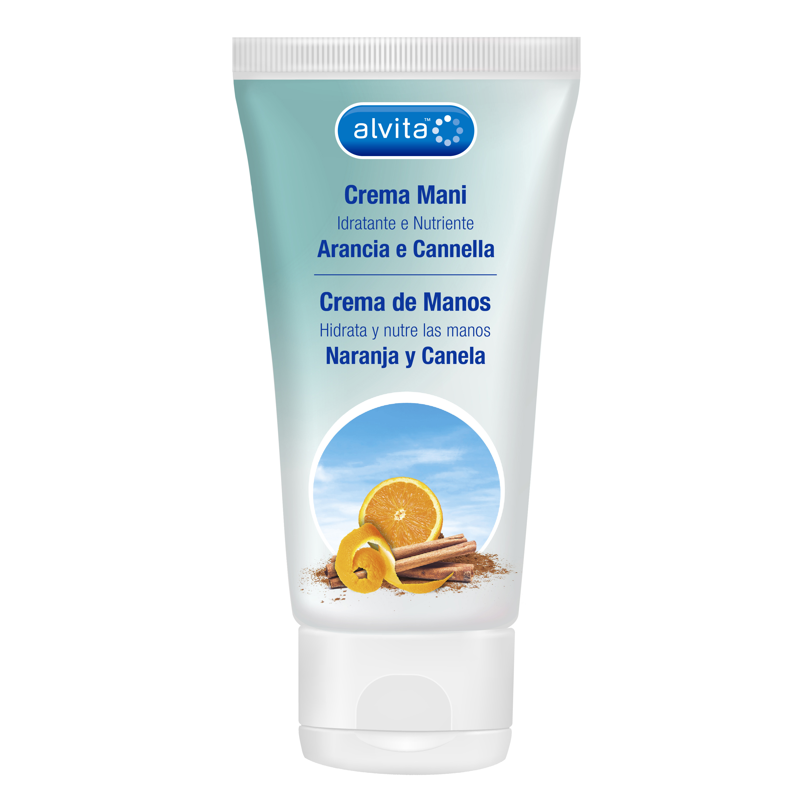 Alvita crema mani arancia e cannella 100 ml