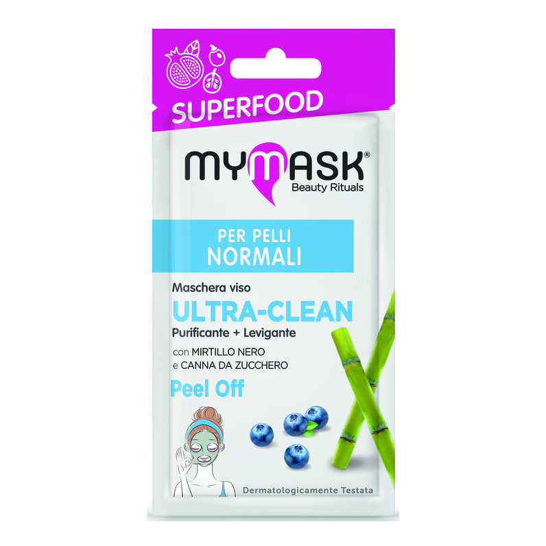 MYMASK - Superfood ultra-clean - Maschera purificante e levigante