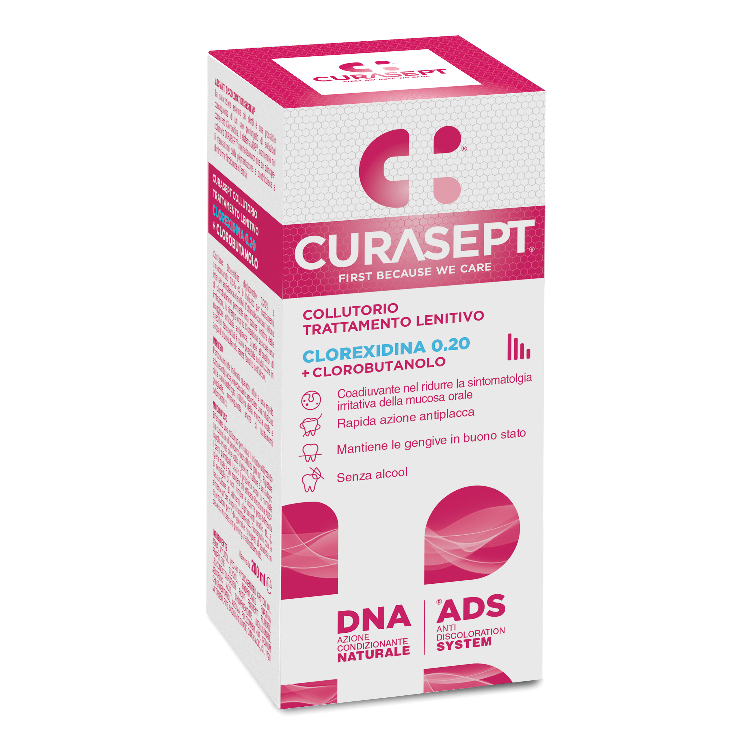 Curasept Collutorio ADS DNA Trattamento Lenitivo 200 ml