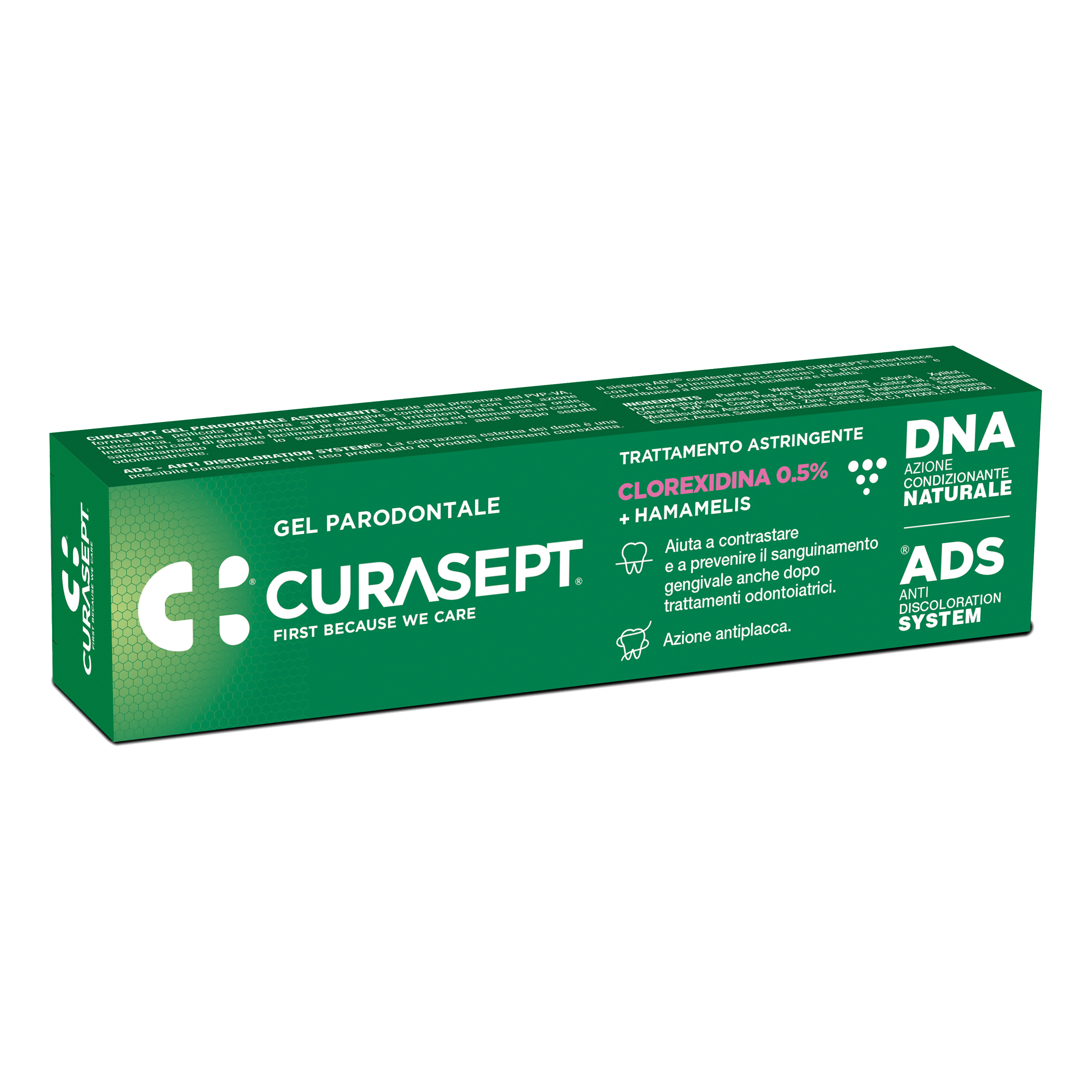 Curasept gel parodontale ads dna trattamento astringente 30 ml