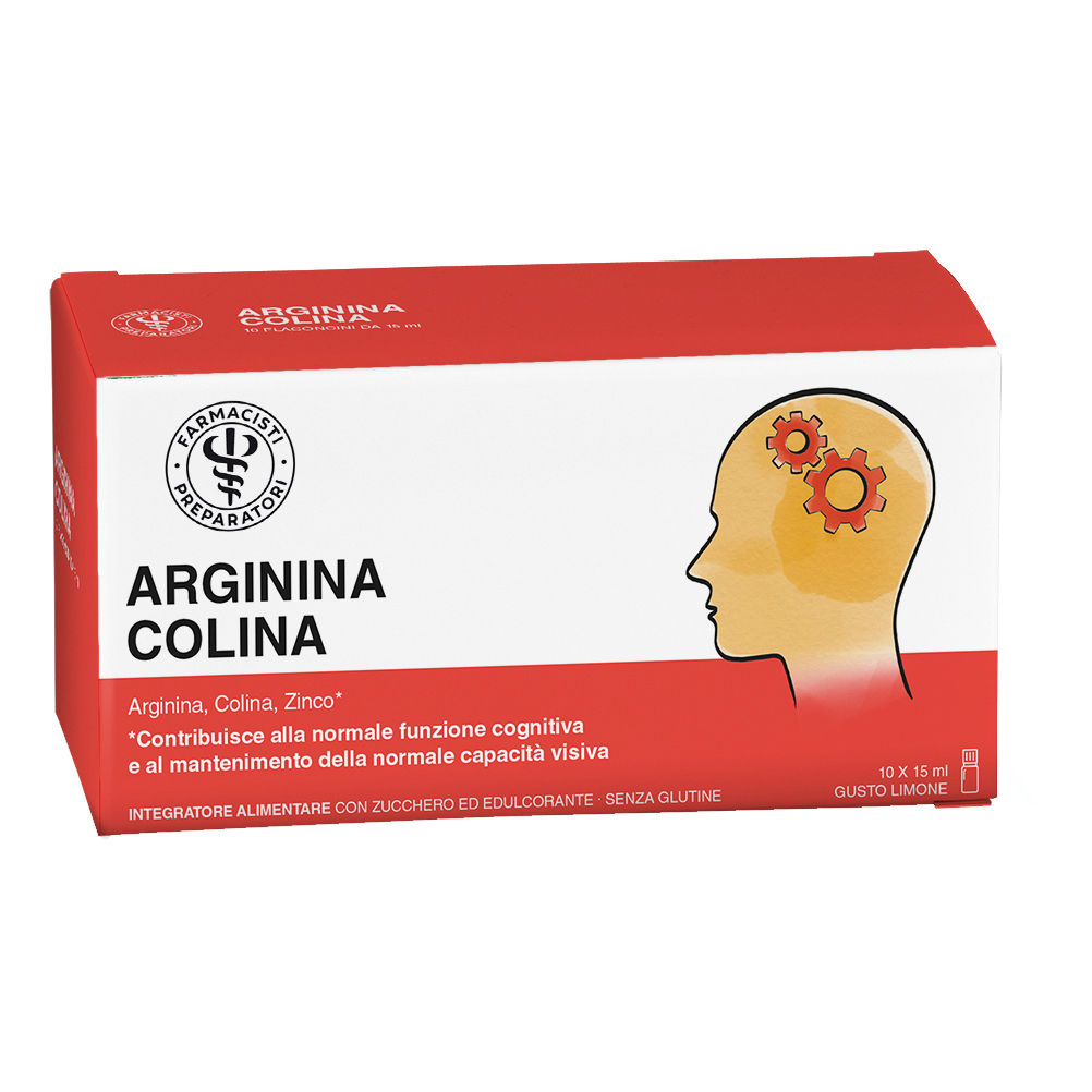 Lfp arginina colina 10 flaconcini da 15 ml