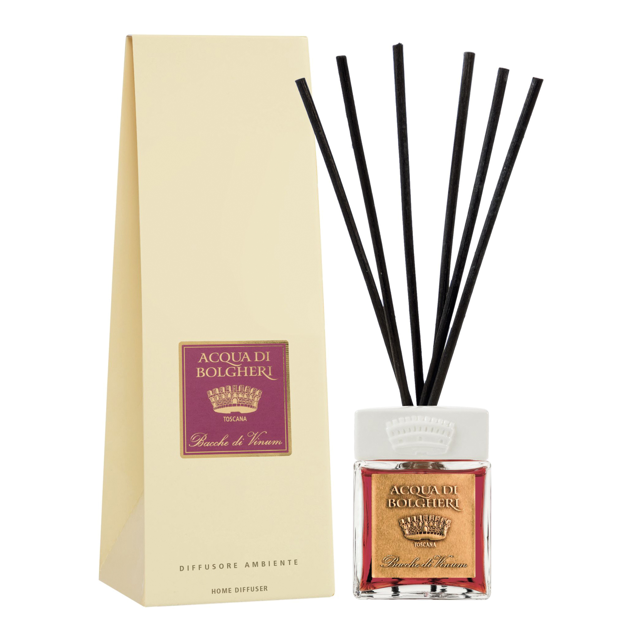 Acqua di bolgheri diffusore ambiente bacche di vinum 100 ml