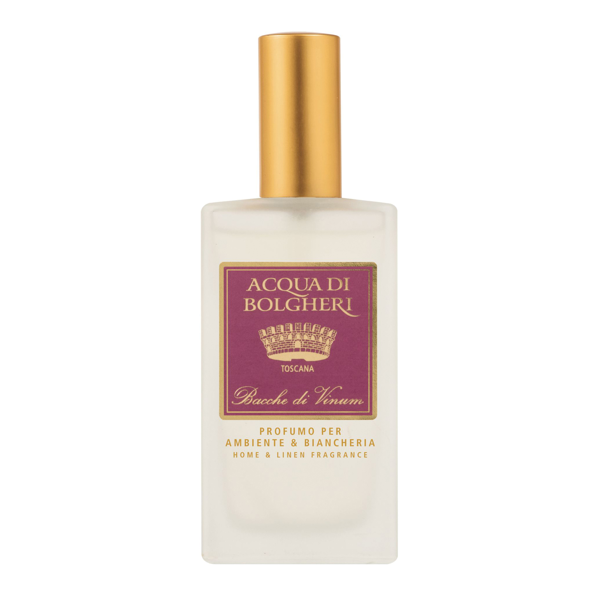 Acqua di bolgheri profuma ambiente biancheria le bacche di vinum spray 100 ml
