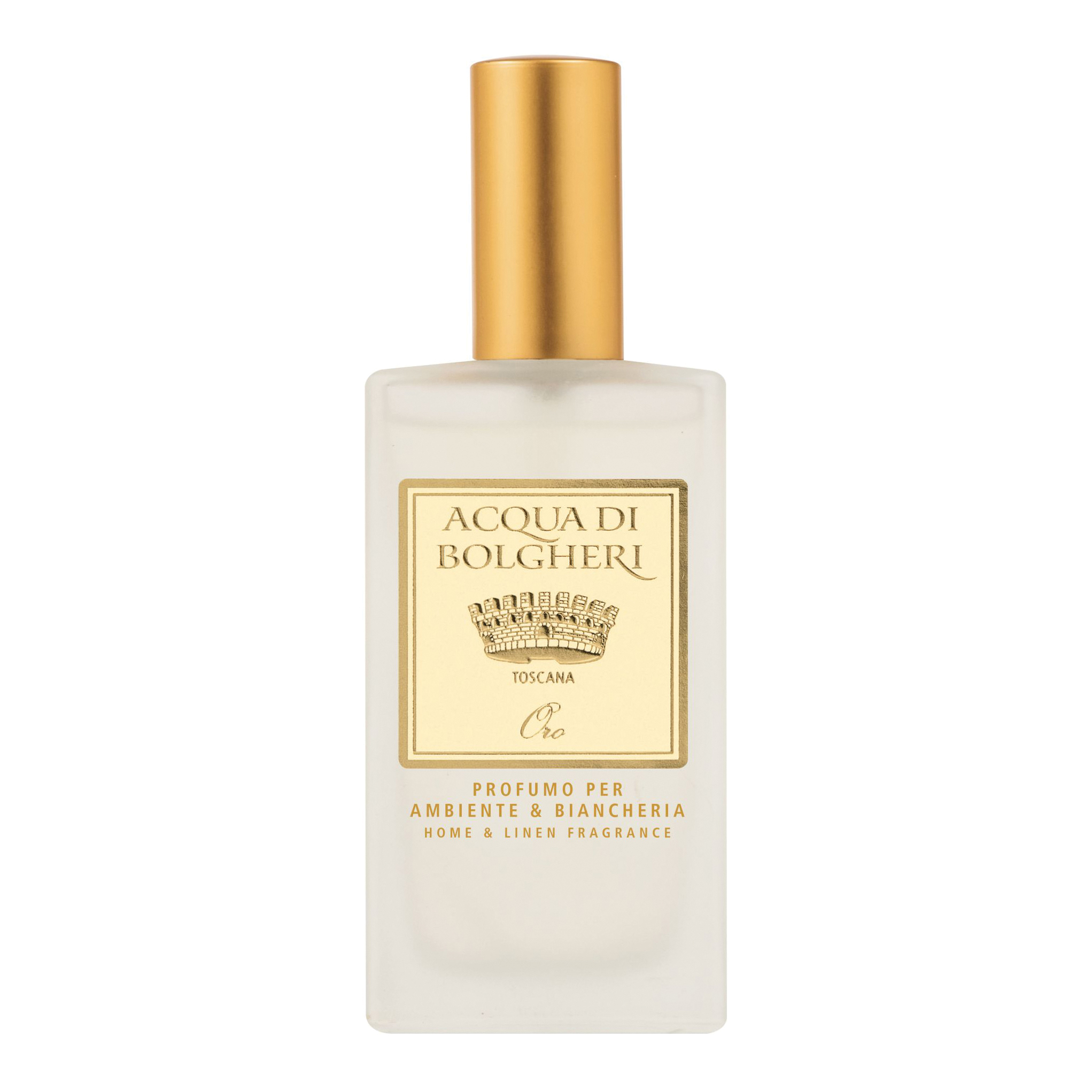 Acqua di bolgheri profuma ambiente biancheria oro spray 100 ml