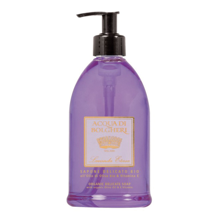 Acqua di bolgheri sapone delicato bio lavanda 500 ml