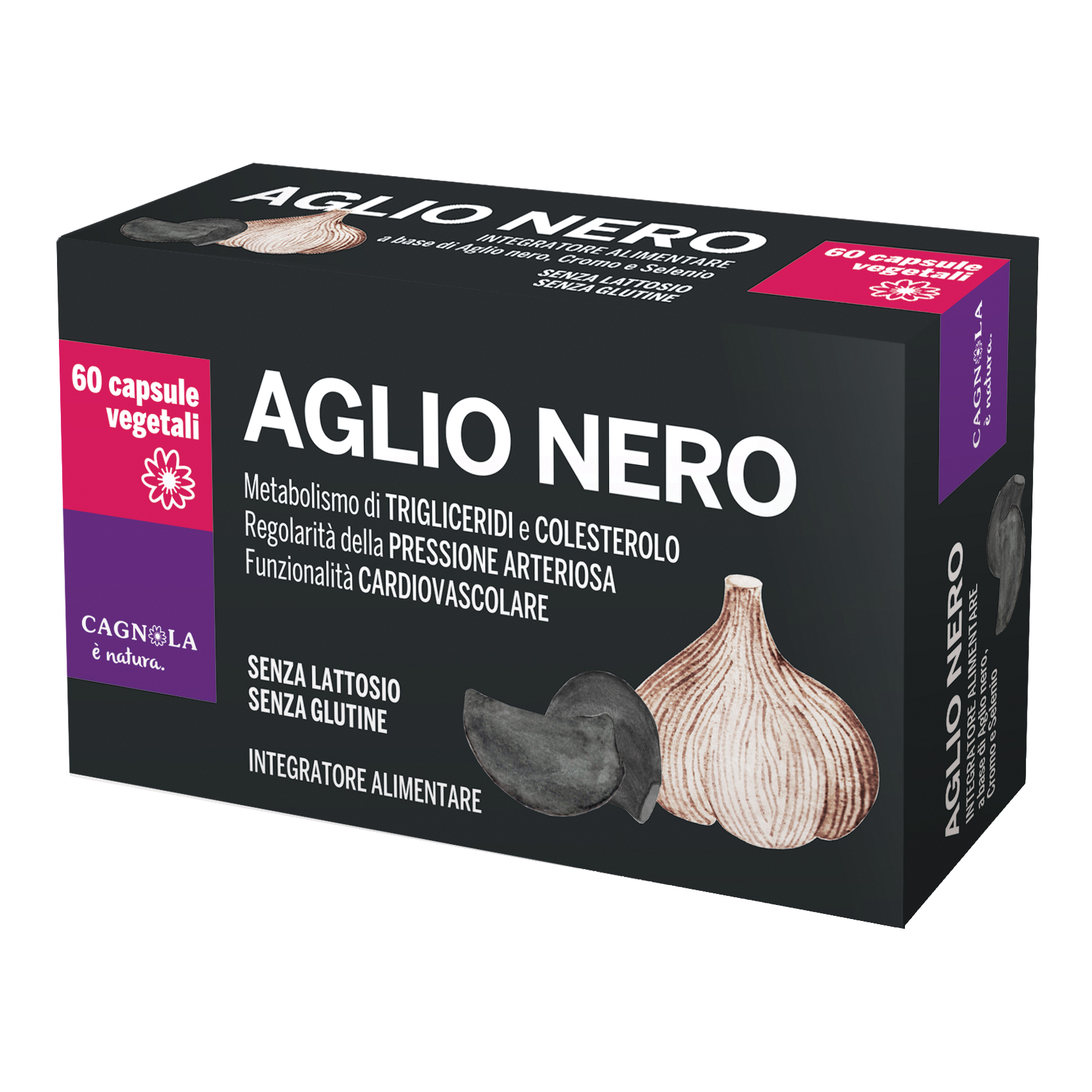 Aglio nero 60 capsule cagnola
