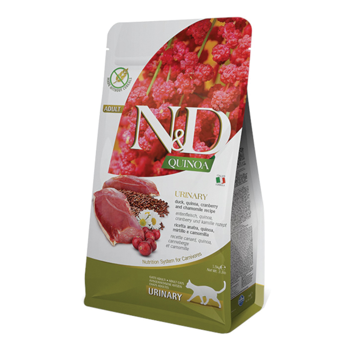N&amp;d quinoa cat duck broccoli asparagus neutered adult 5 kg