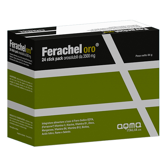 Ferachel oro 24 stick orosolubili