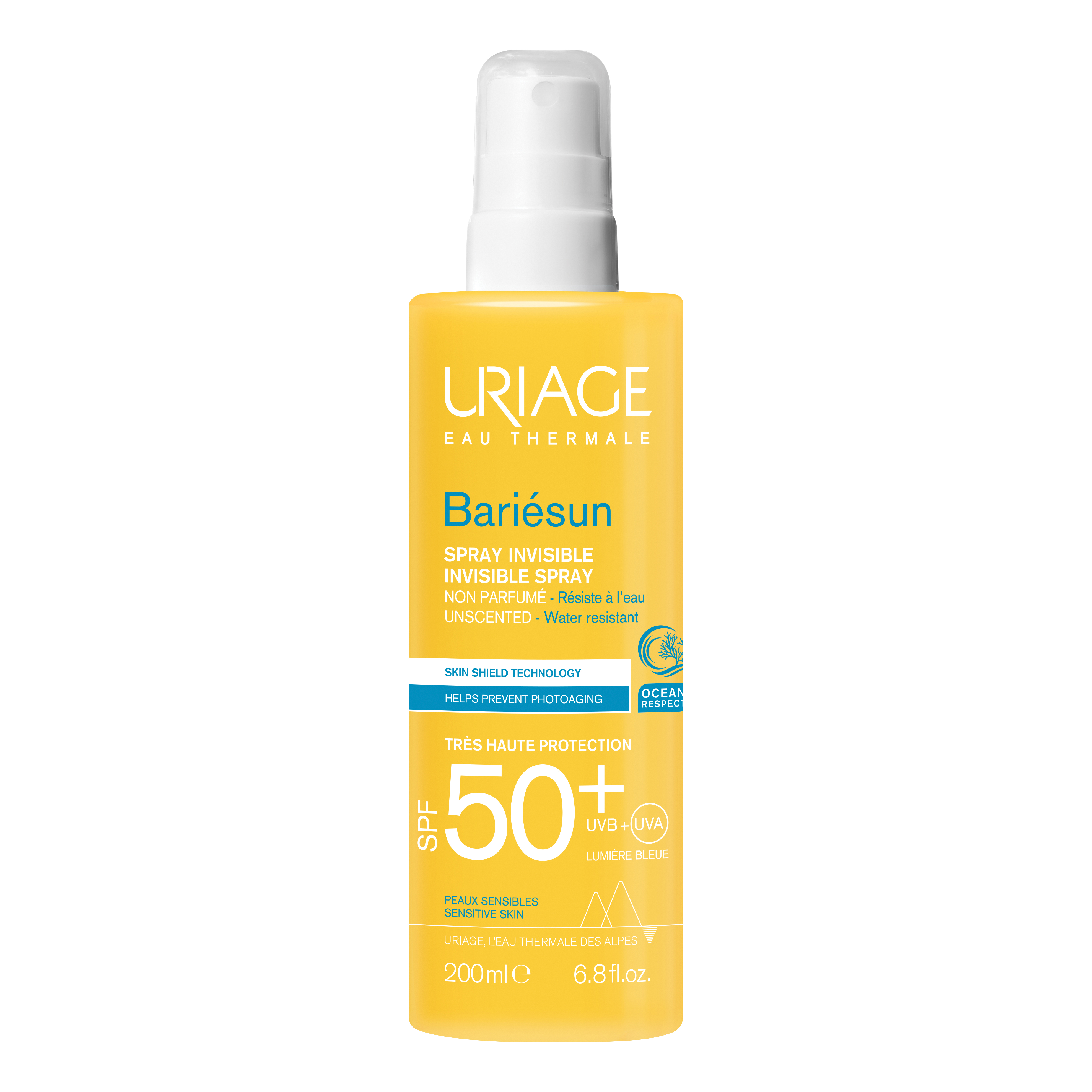 Bariesun spf50+ spray sans parfum 200 ml