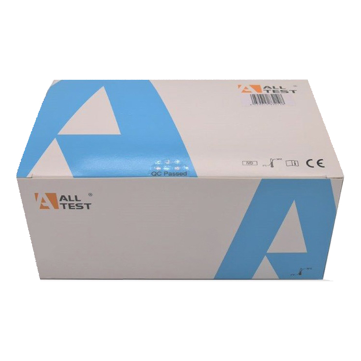 Test antigenico rapido covid-19 alltest determinazione qualitativa antigeni sars-cov-2 in tamponi nasali/nasofaringei mediante immunocromatografia 20 pezzi uso professionale