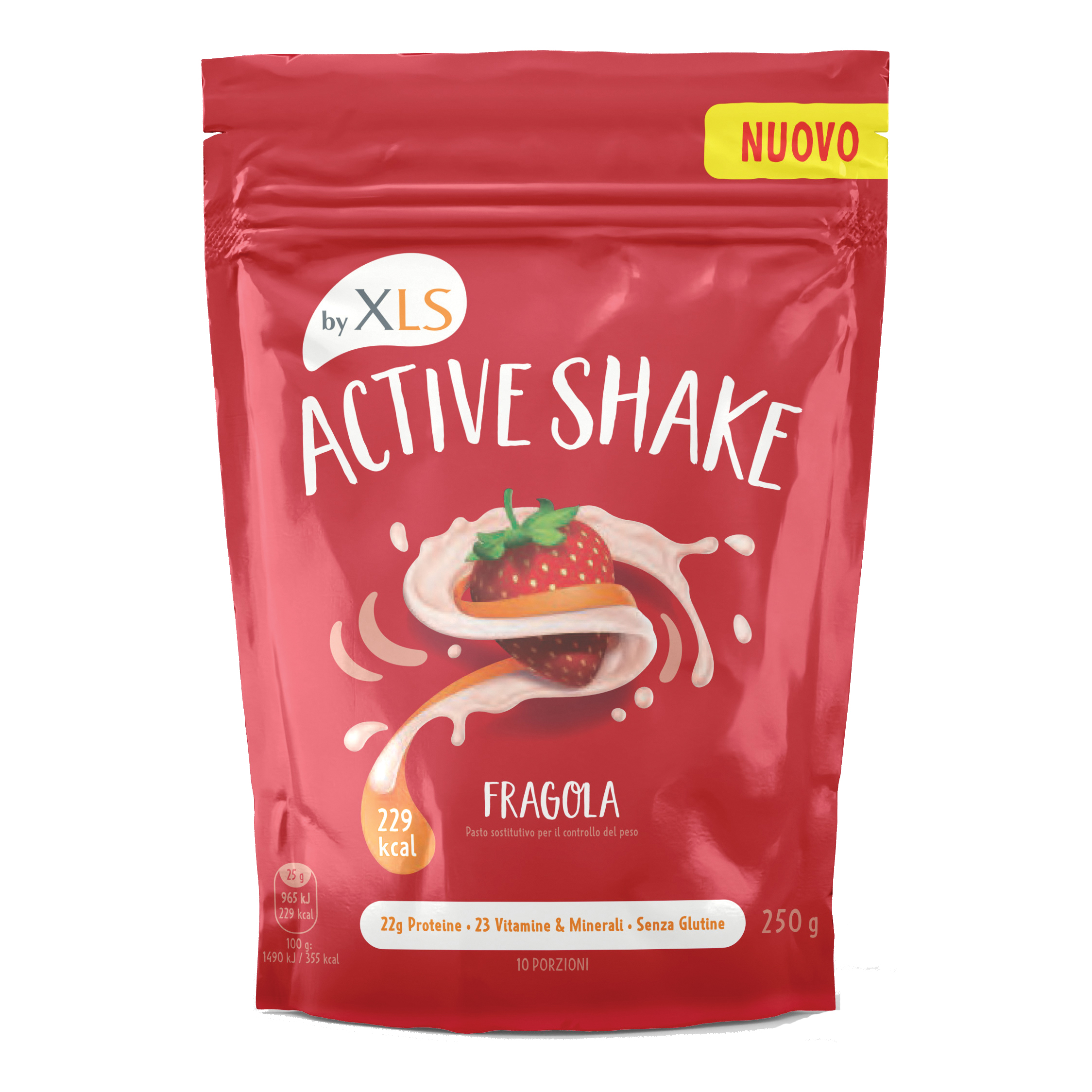 Active shake by xls fragola 250 g