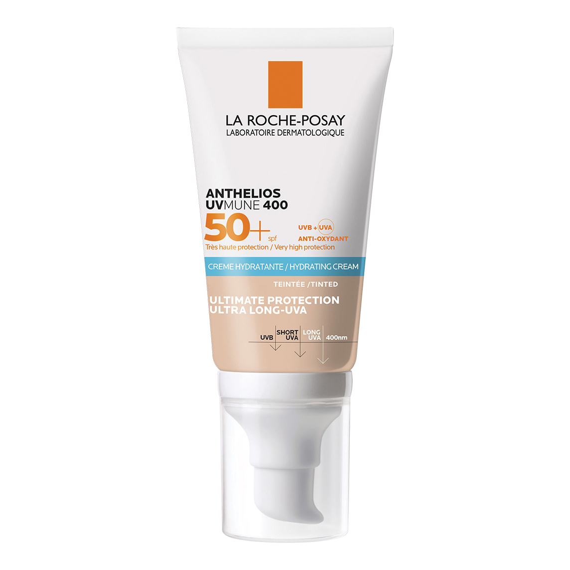 La Roche Posay Anthelios Uvmune 400 Crema Idratante Colorata SPF50 ...