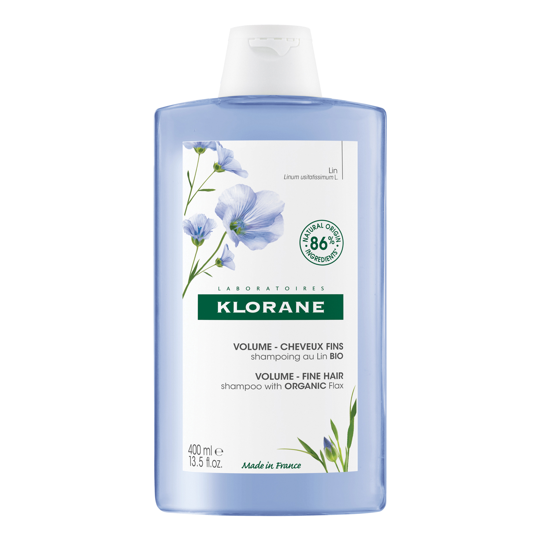 Klorane shampoo lino 400 ml