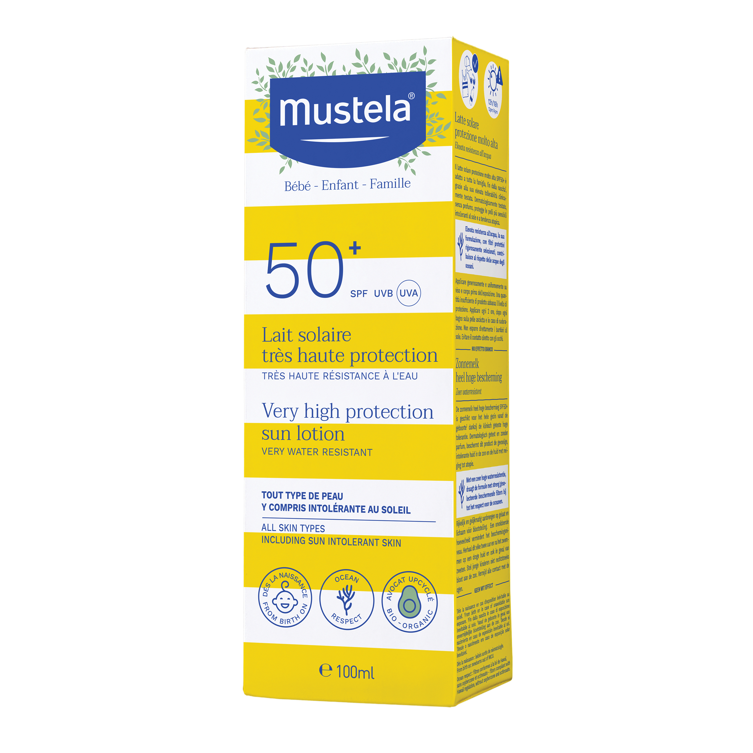 Mustela latte solare 100 ml
