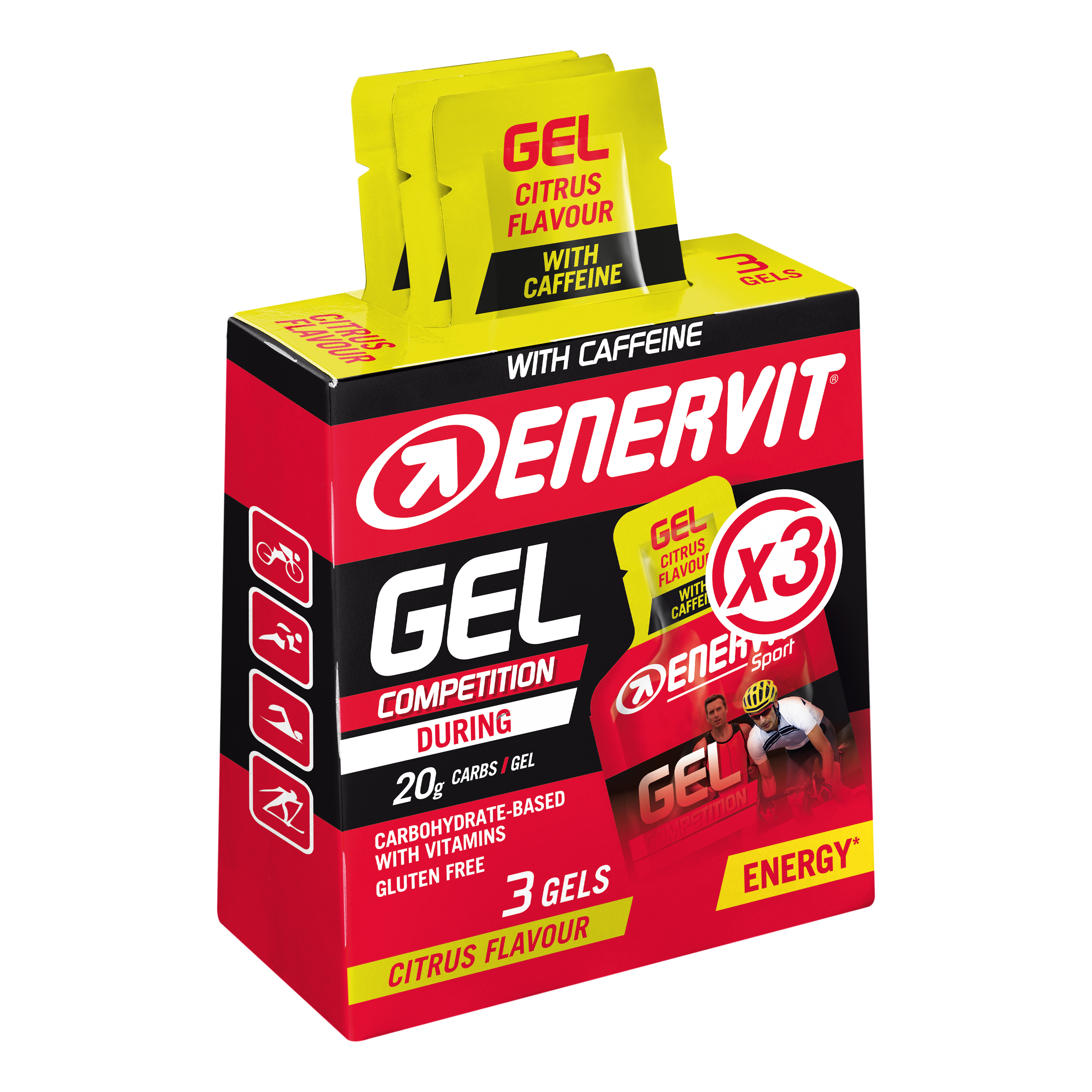 Enervit sport gel competition agrumi 75 ml