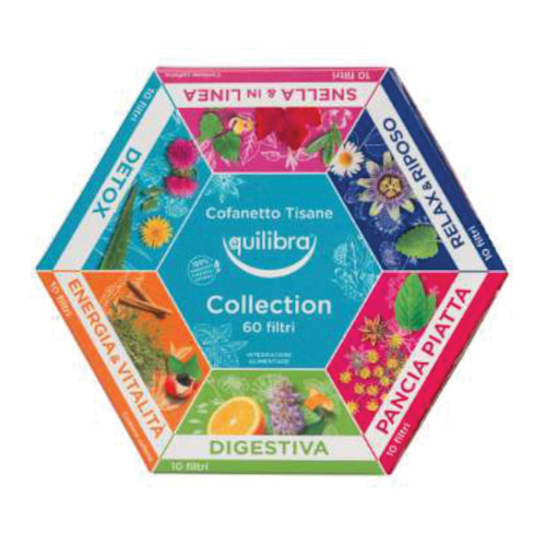 Cofanetto tisane collection 60 filtri