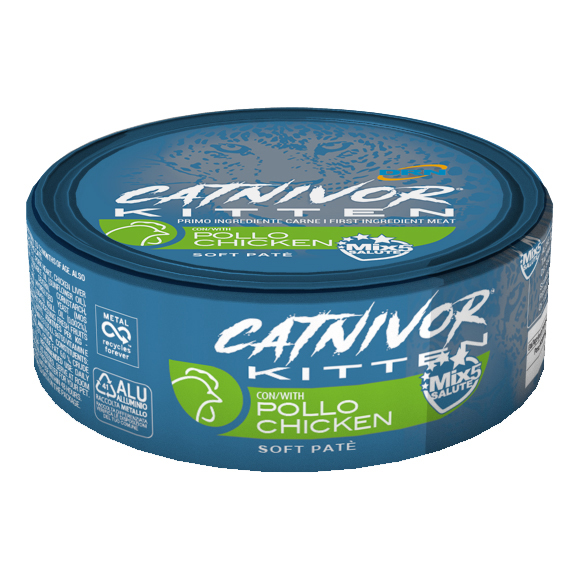 Catnivor kitten pollo 80 g