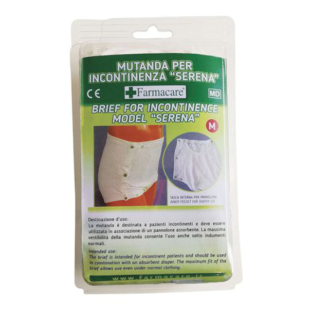 Mutanda per incontinenza serena medium