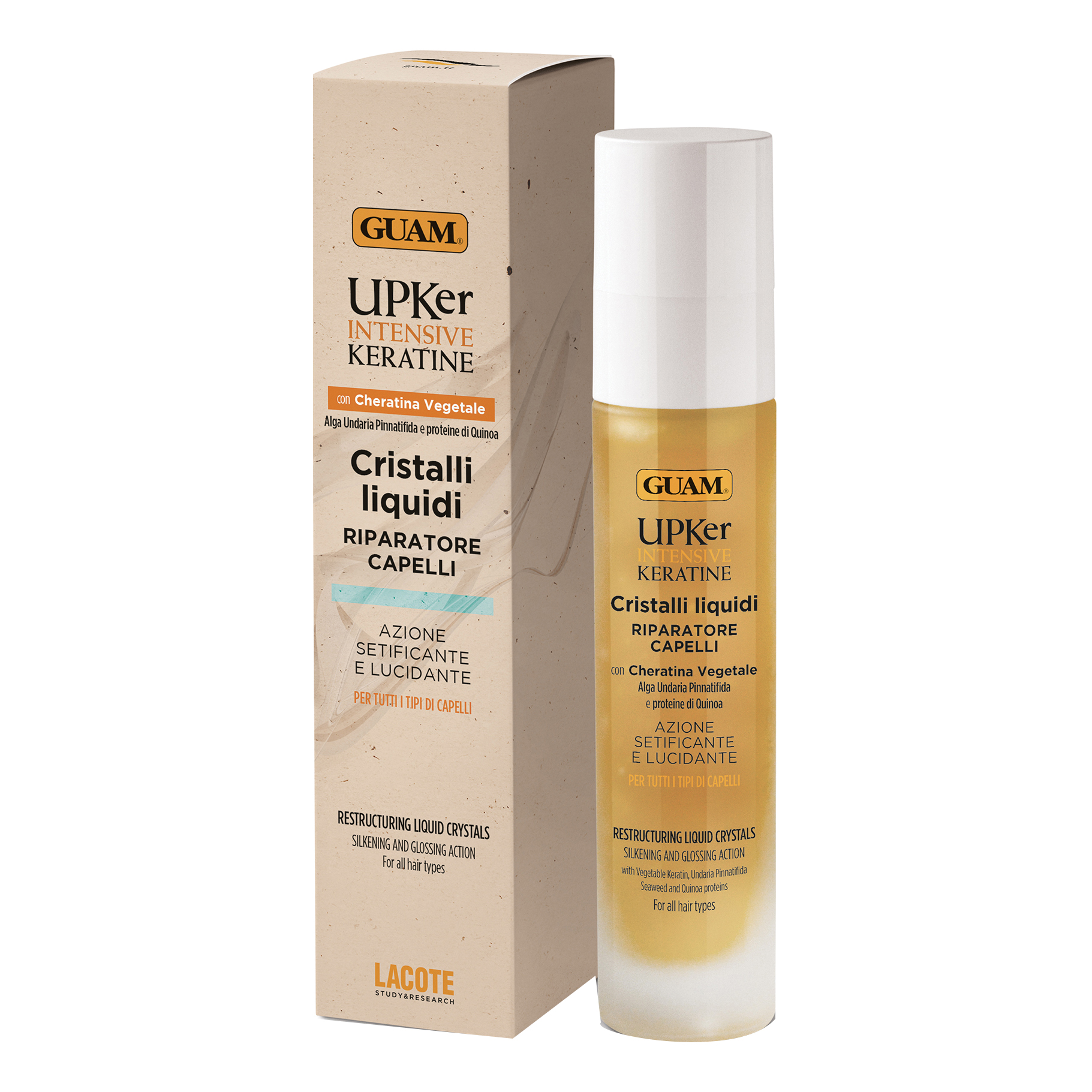 Guam upker intensive keratine gocce cristalli liquidi 50 ml