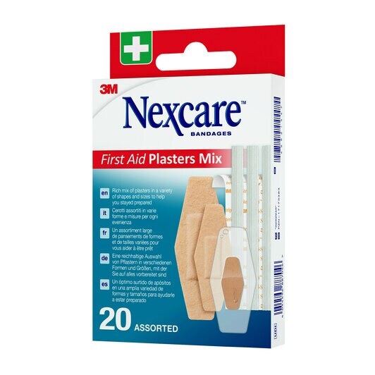 Cerotto nexcare kit first aid assortimento 20 pezzi