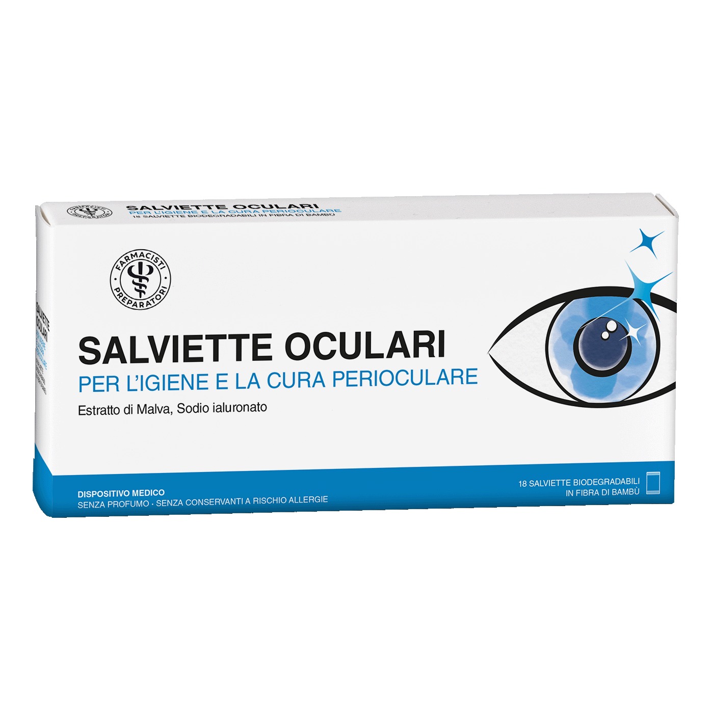 Lfp salviette oculari 18 pezzi