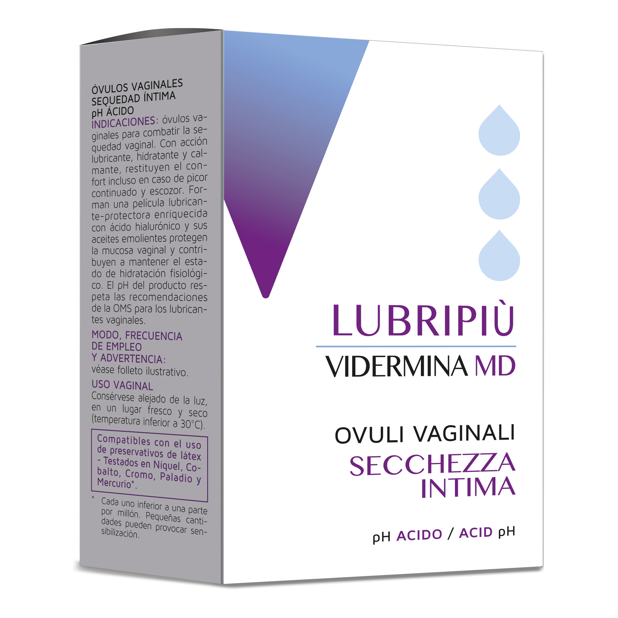 Vidermina libripiu 039 ovuli vaginali 2 blister da 5 ovuli