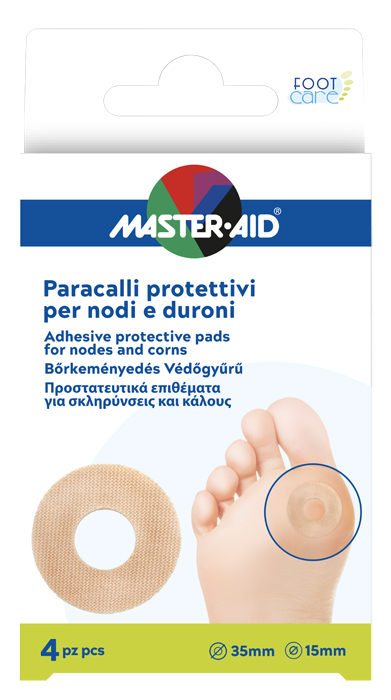 Footcare paracalli nodi e duroni 4 pezzi