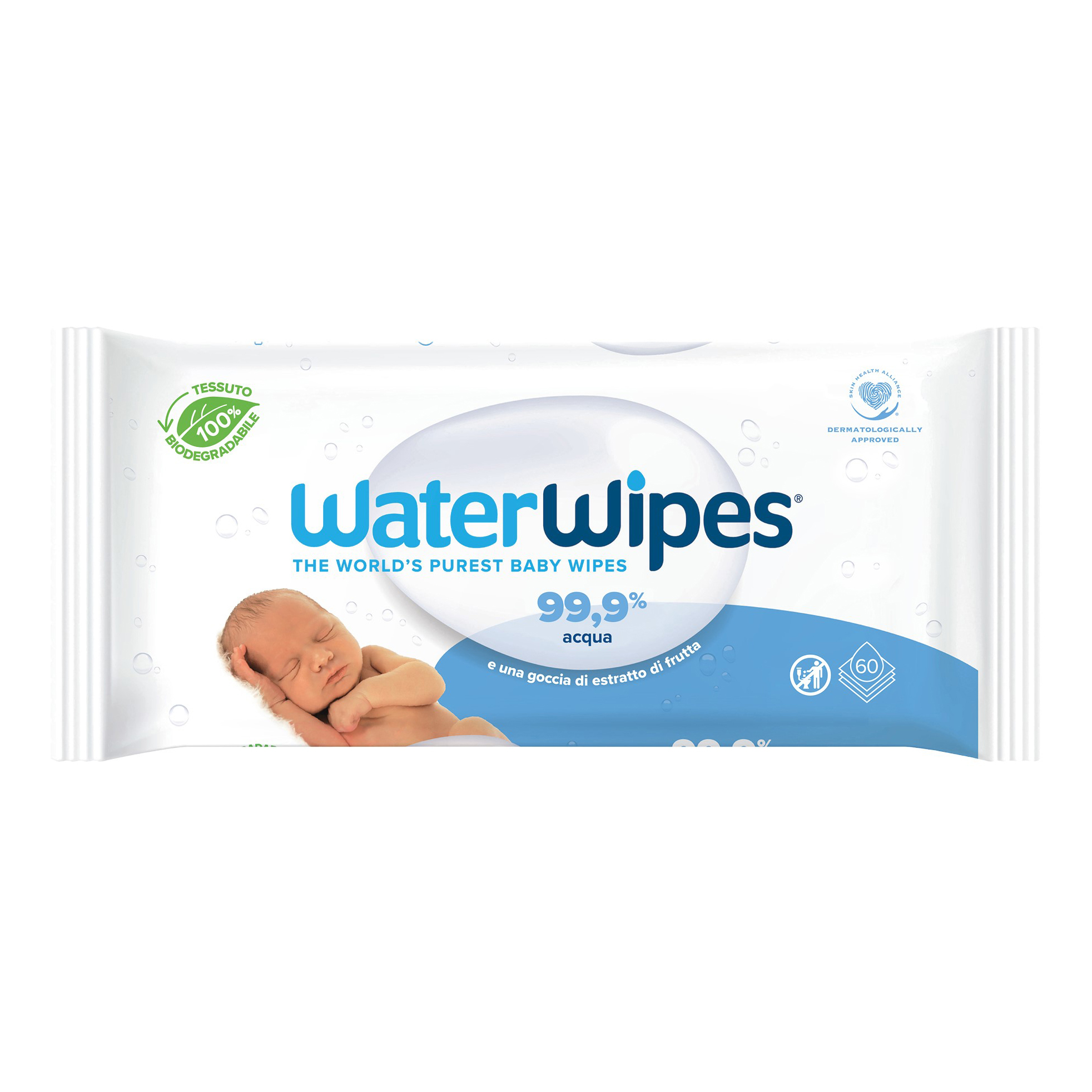 Waterwipes bio salviette 60 pezzi