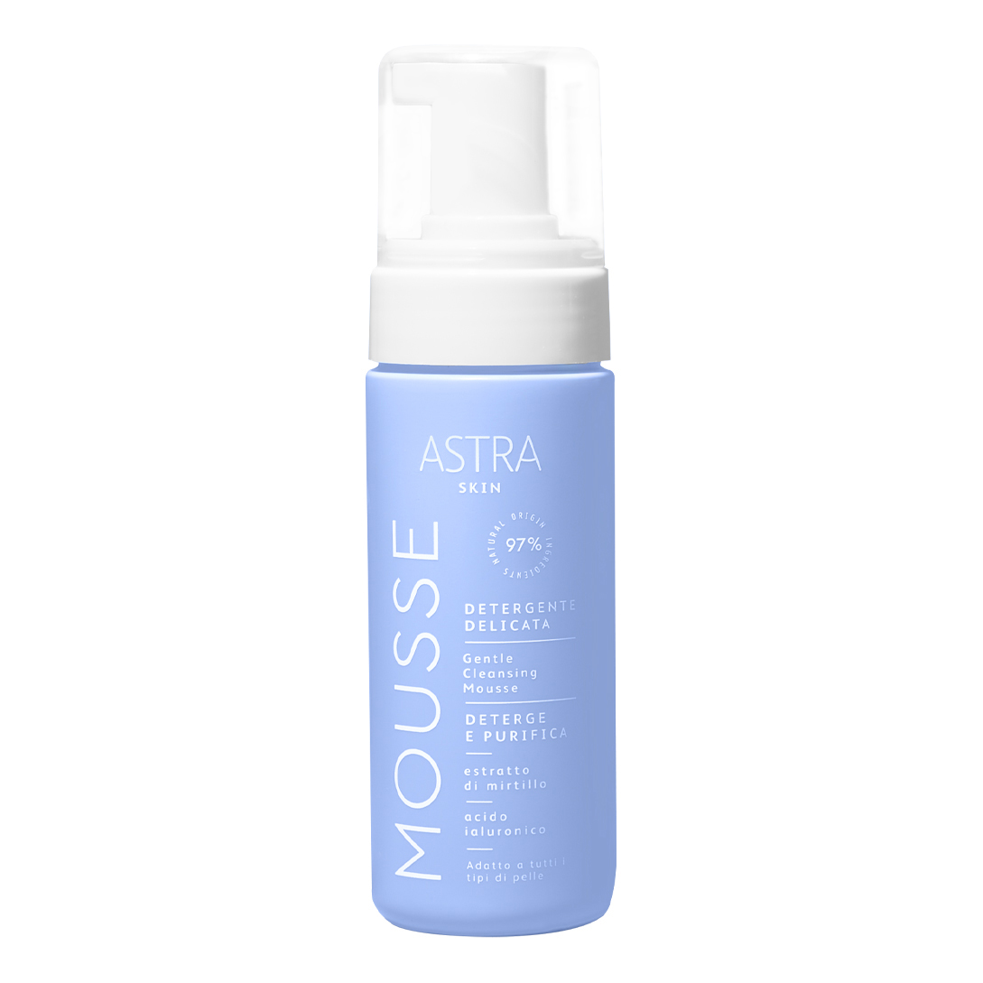 Astra skin mousse detergente delicata 150 ml