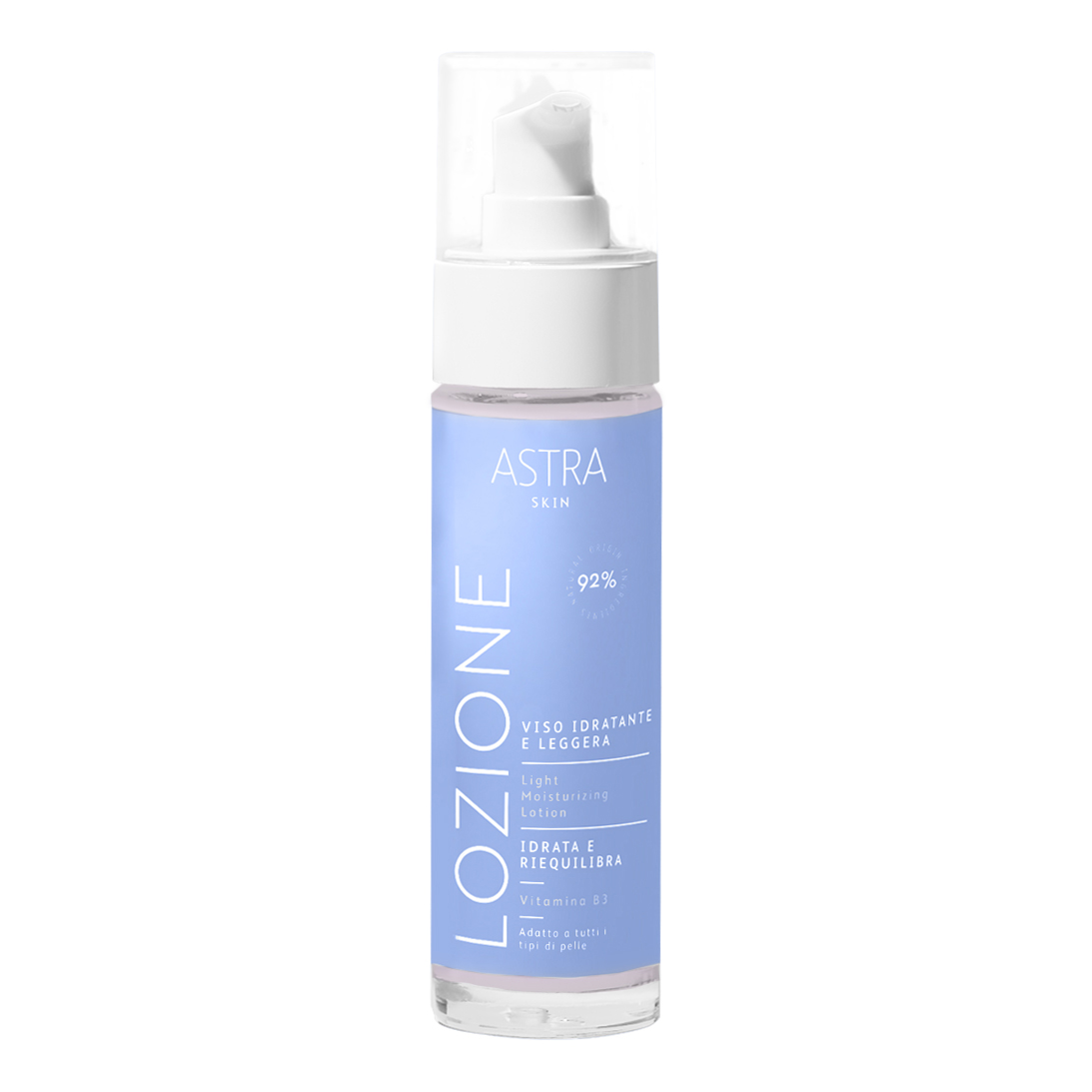 Astra skin lozione viso idratante leggera 50 ml