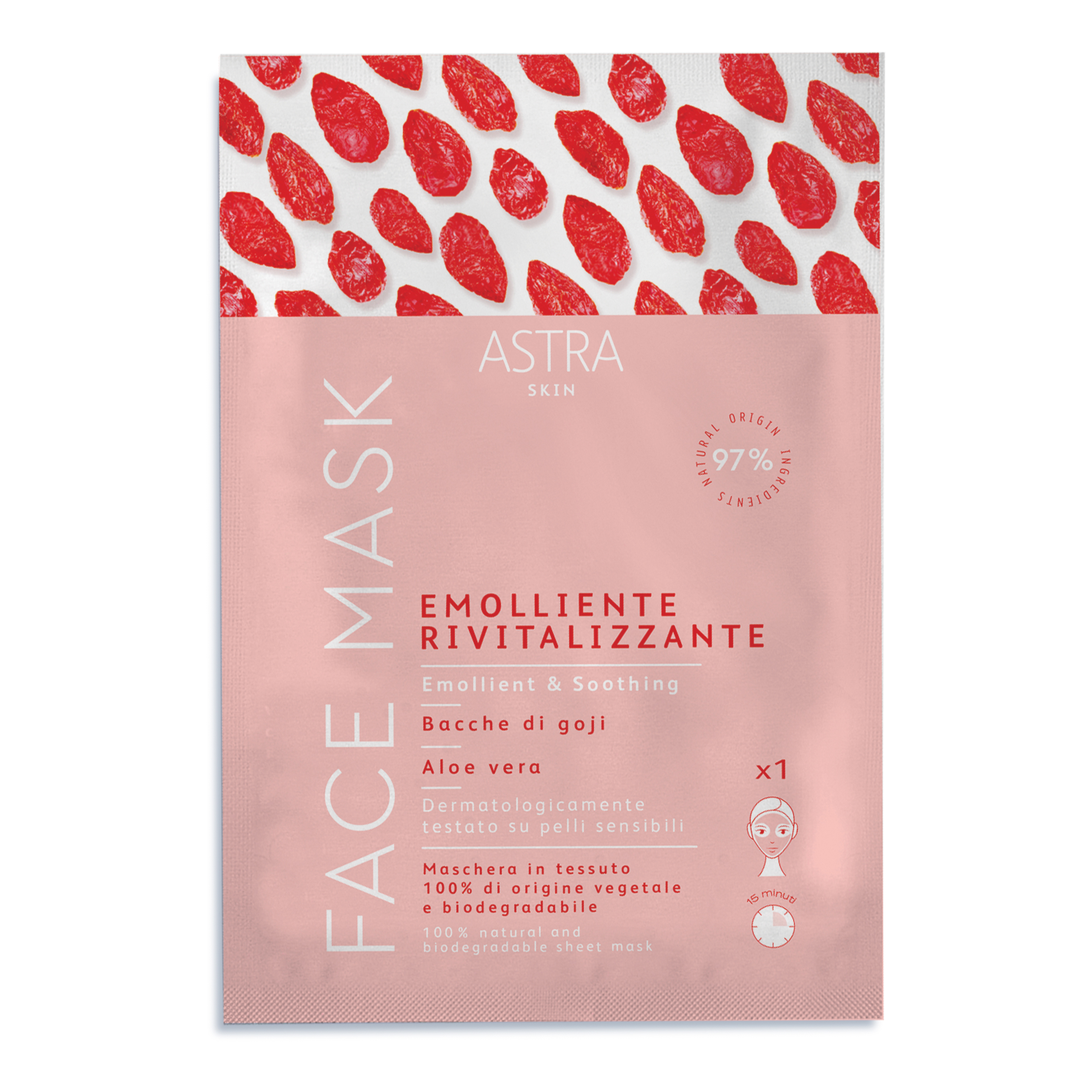 Astra - Face Mask - Maschera Emolliente Rivitalizzante 12 Ml