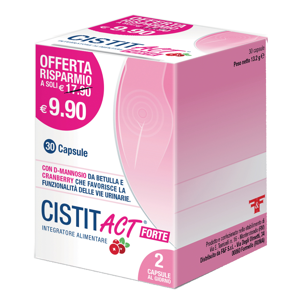 Cistit act forte 30 capsule