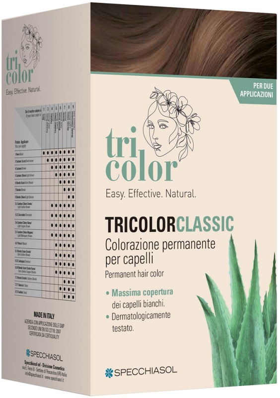 Tricolor classic 7,3 cannella 2 tubi 50 ml + 2 shaker 50 ml + 4 bustine 8 ml
