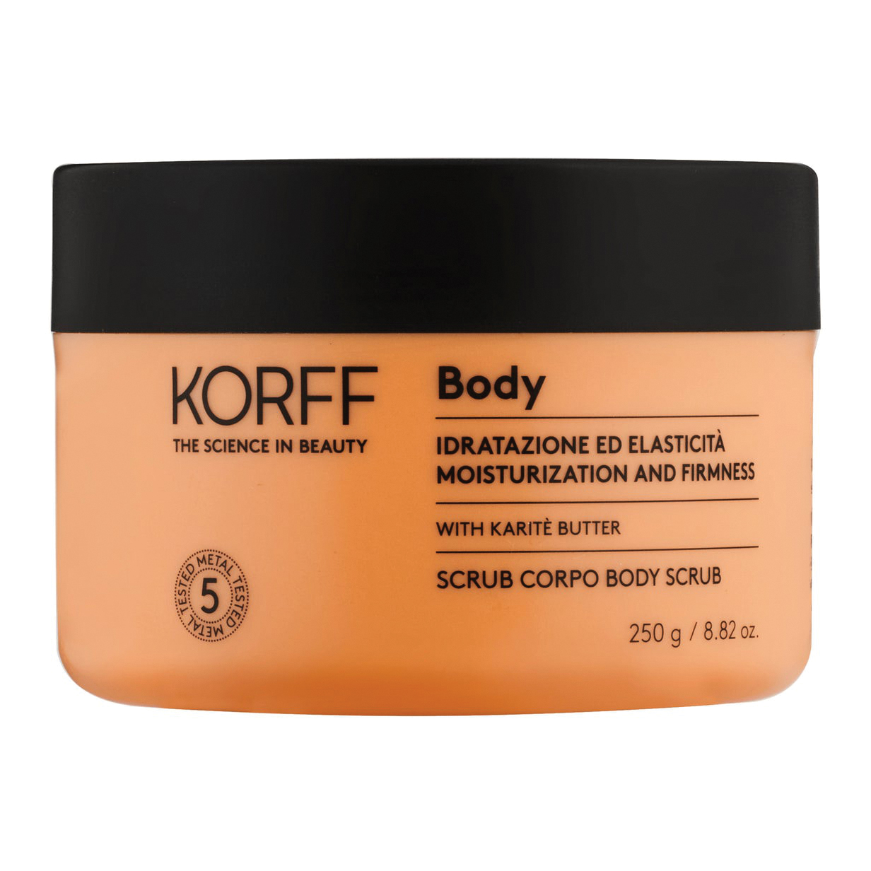 Korff body scrub corpo delicato e nutriente 250 ml