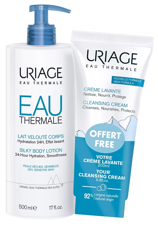 Promo silky body lotion 500 ml + cleansing cream 200 ml