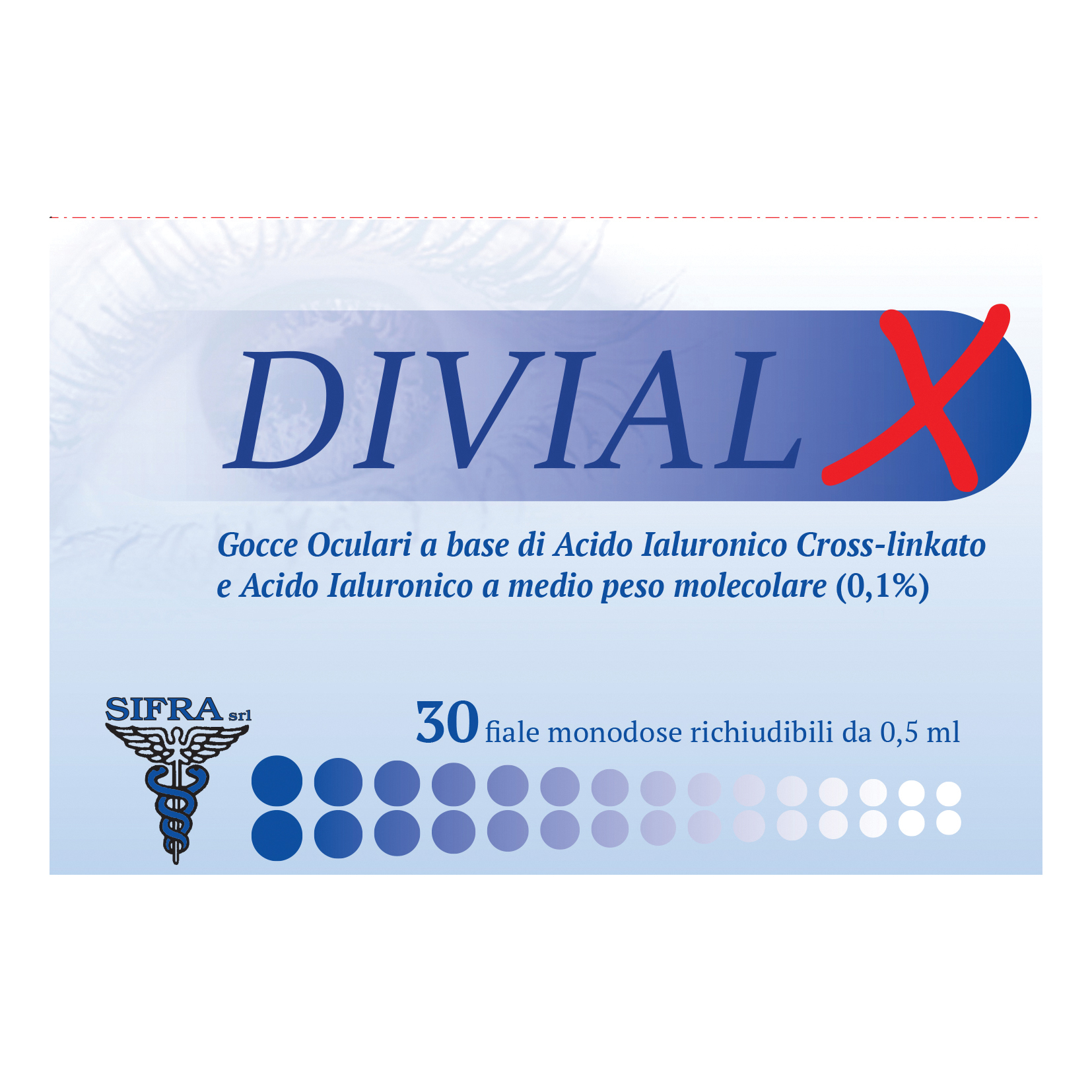 Collirio divial x 30 fiale monodose 0,5 ml