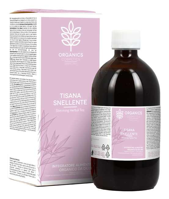 Organics cosmetics tisana snellente 500 ml