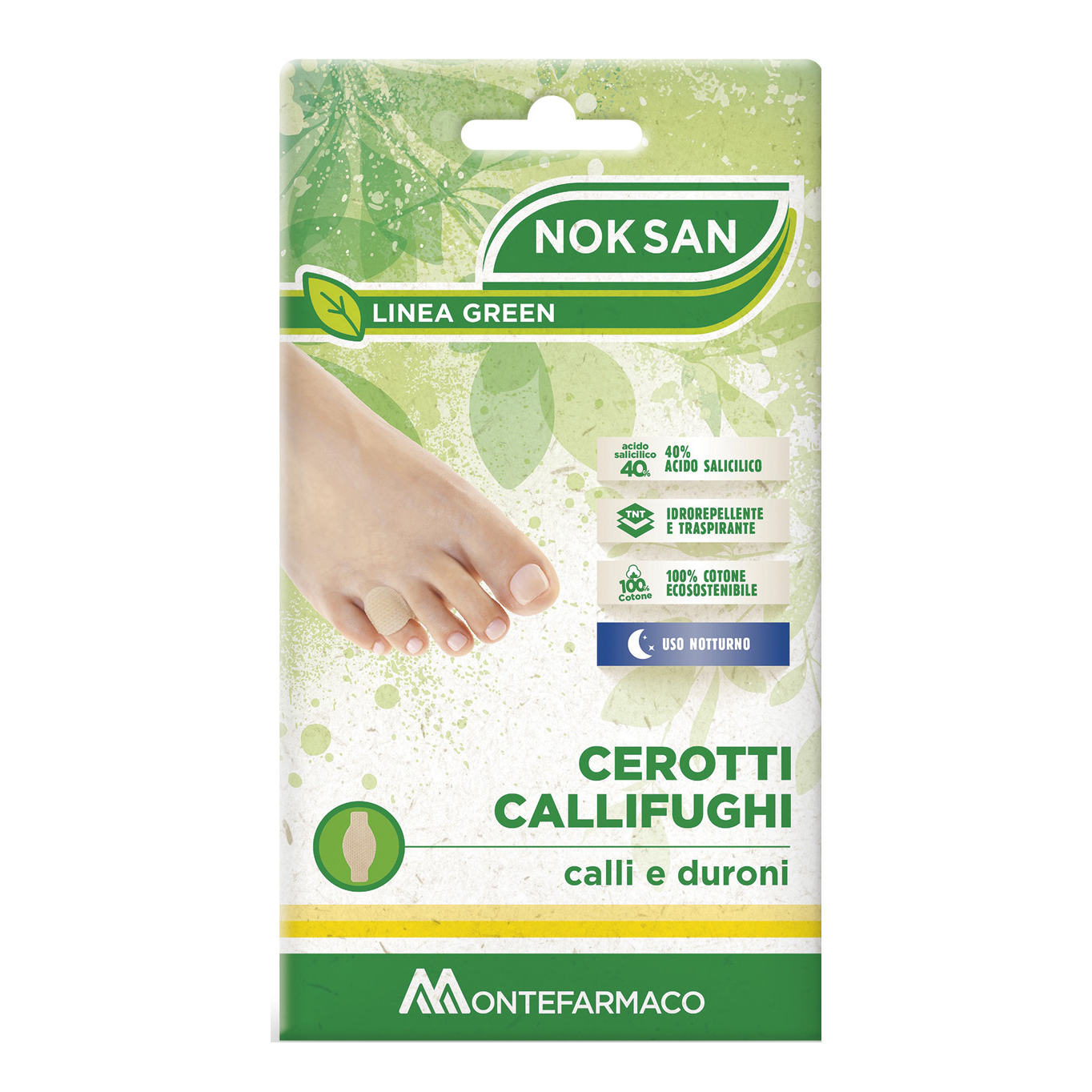 Cerotto callifugo notturno noksan green 9 pezzi