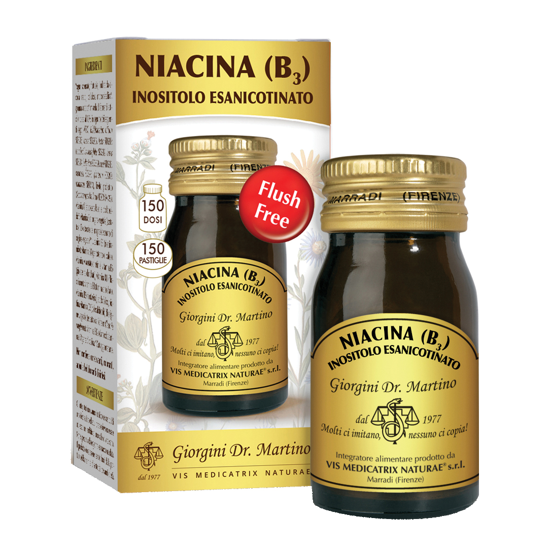 Niacina b3 inositolo esanicotinato 150 pastiglie