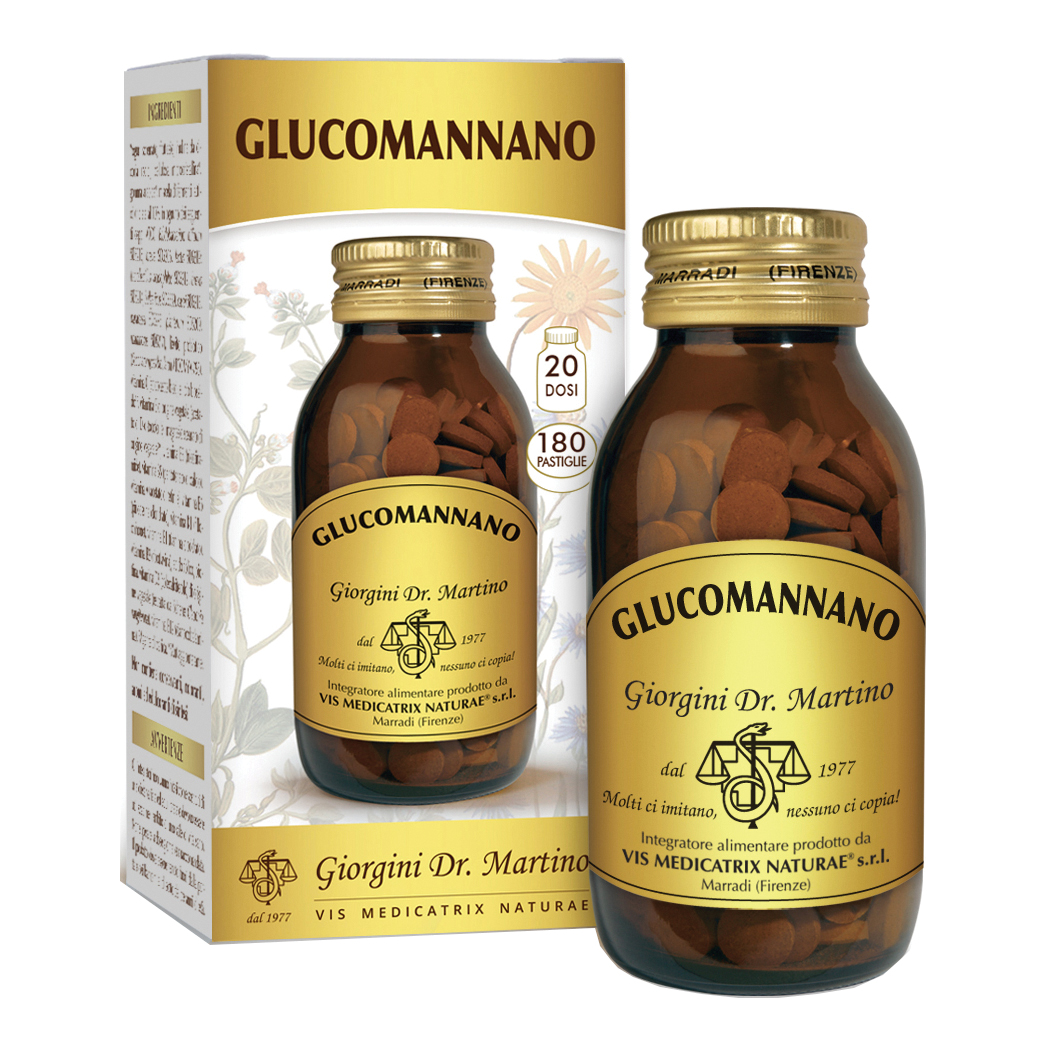 Glucomannano 180past