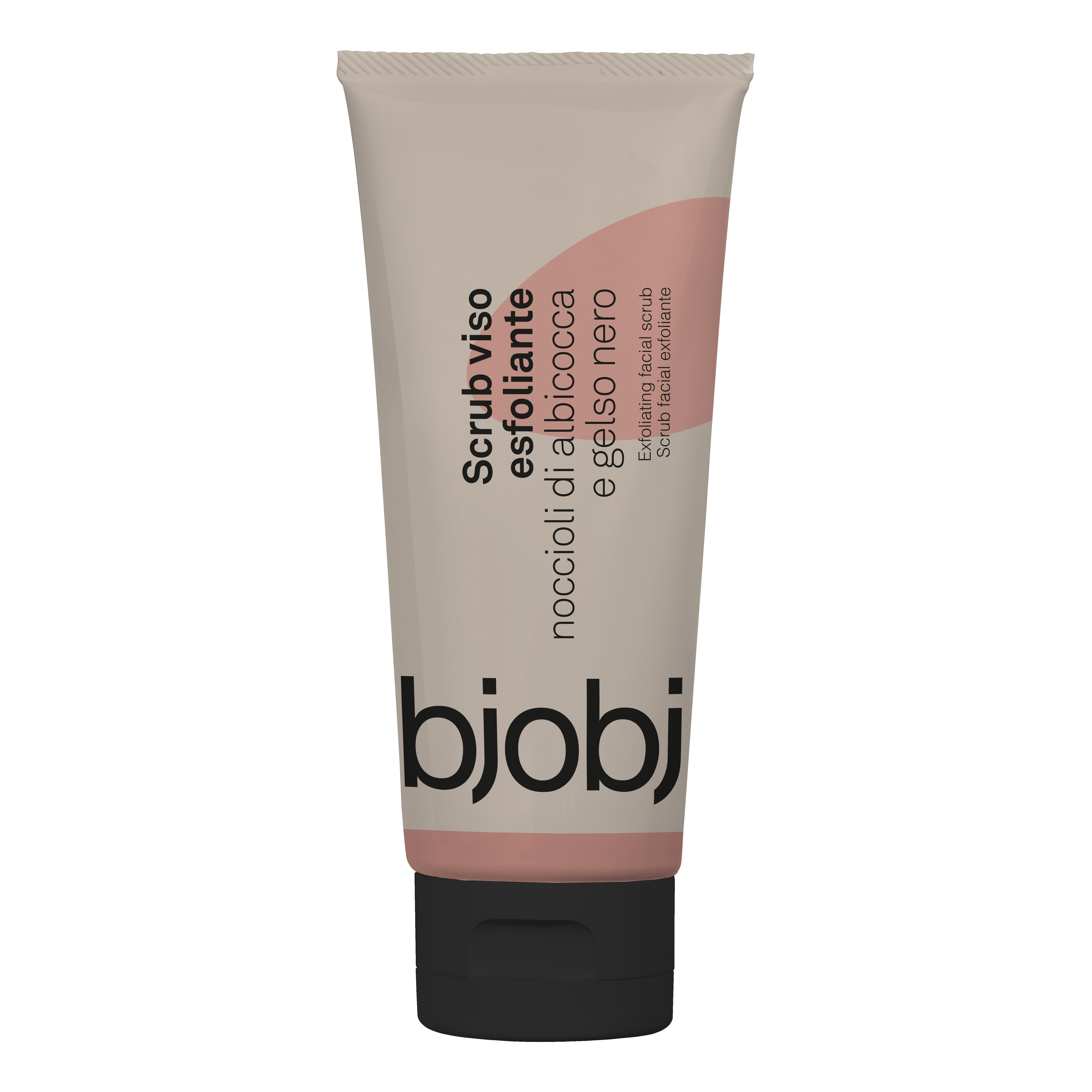 Bjobj scrub viso esfoliante noccioli albicocca e gelso nero 75 ml
