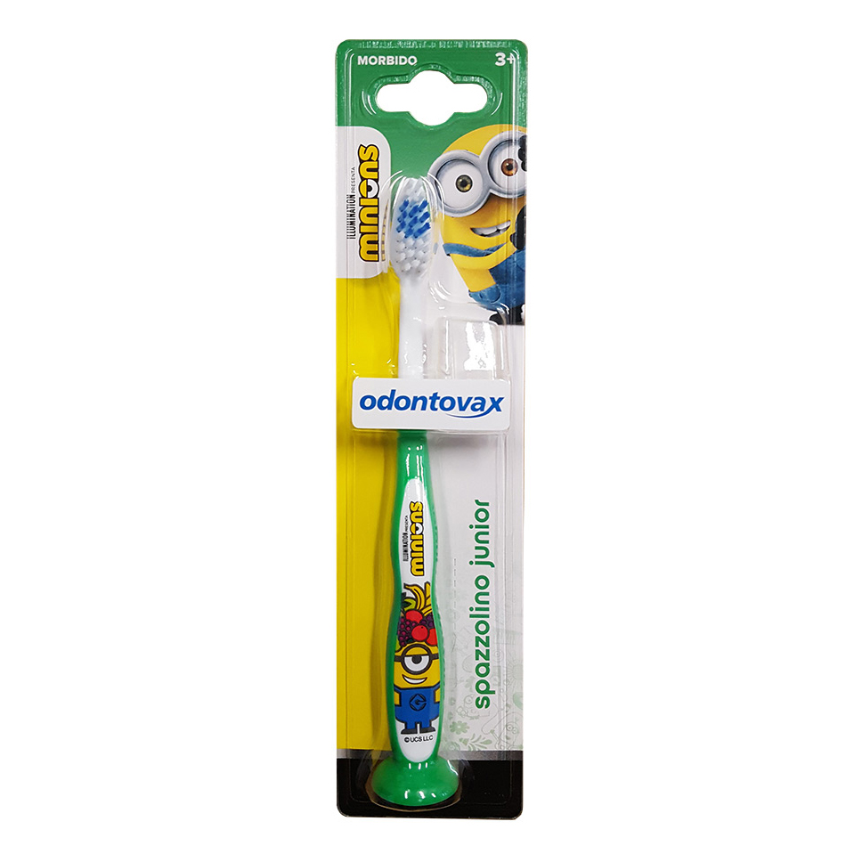 ODONTOVAX SPAZZOLINO JUNIOR MINIONS VERDE