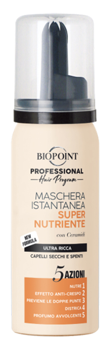 Biopoint maschera istantanea super nutriente 50 ml