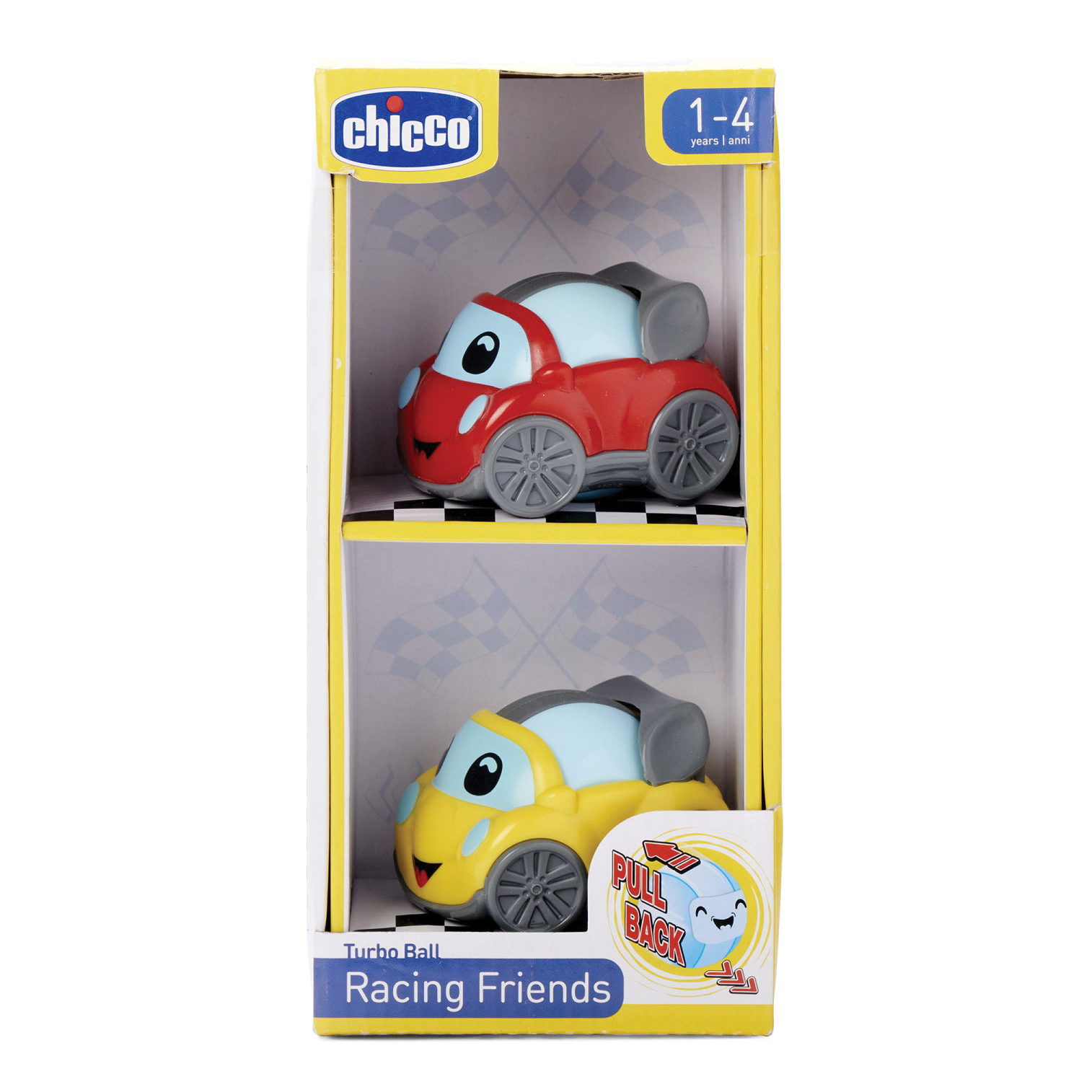 Chicco gioco turbo ball - racing friends