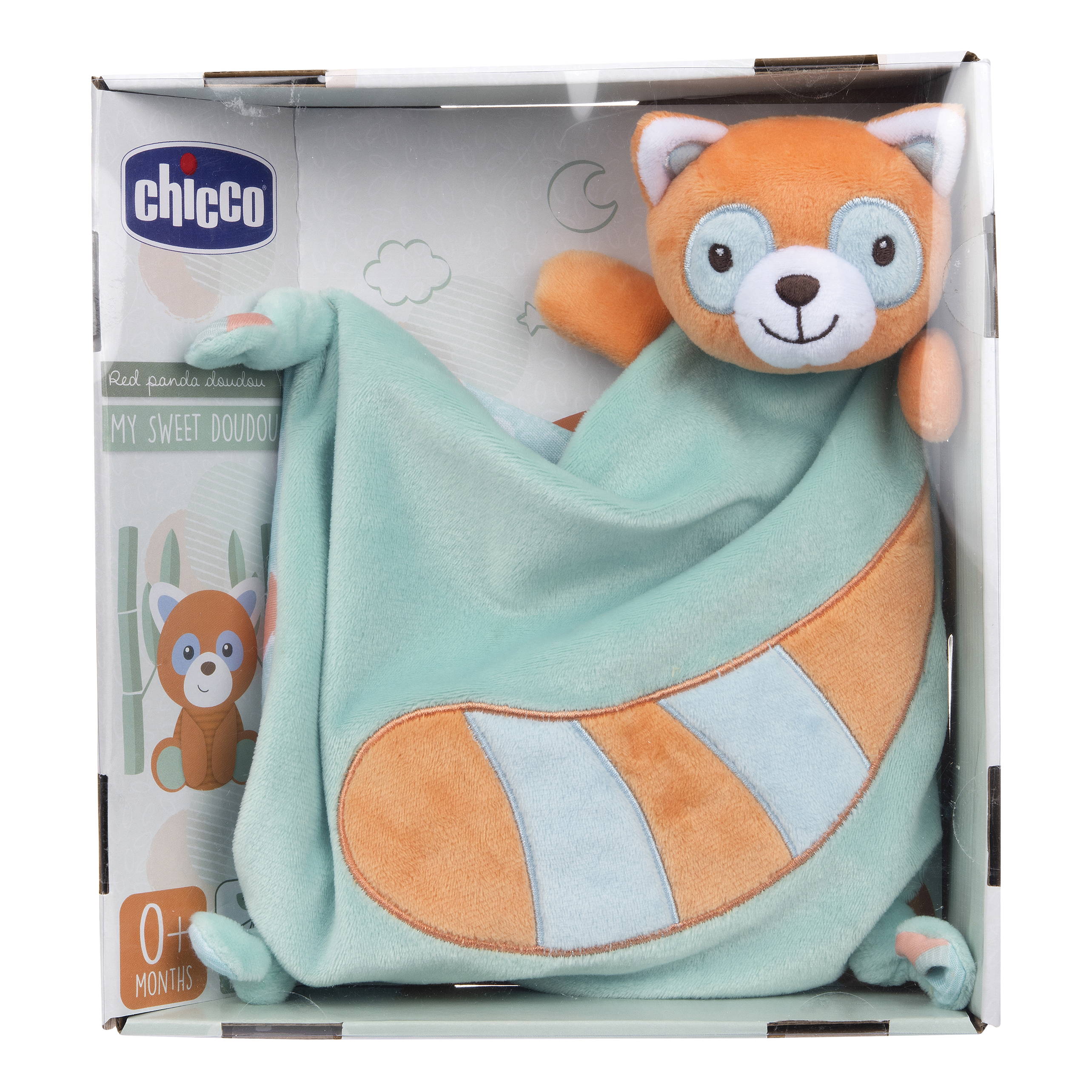 Chicco gioco msdd red panda doudou plush