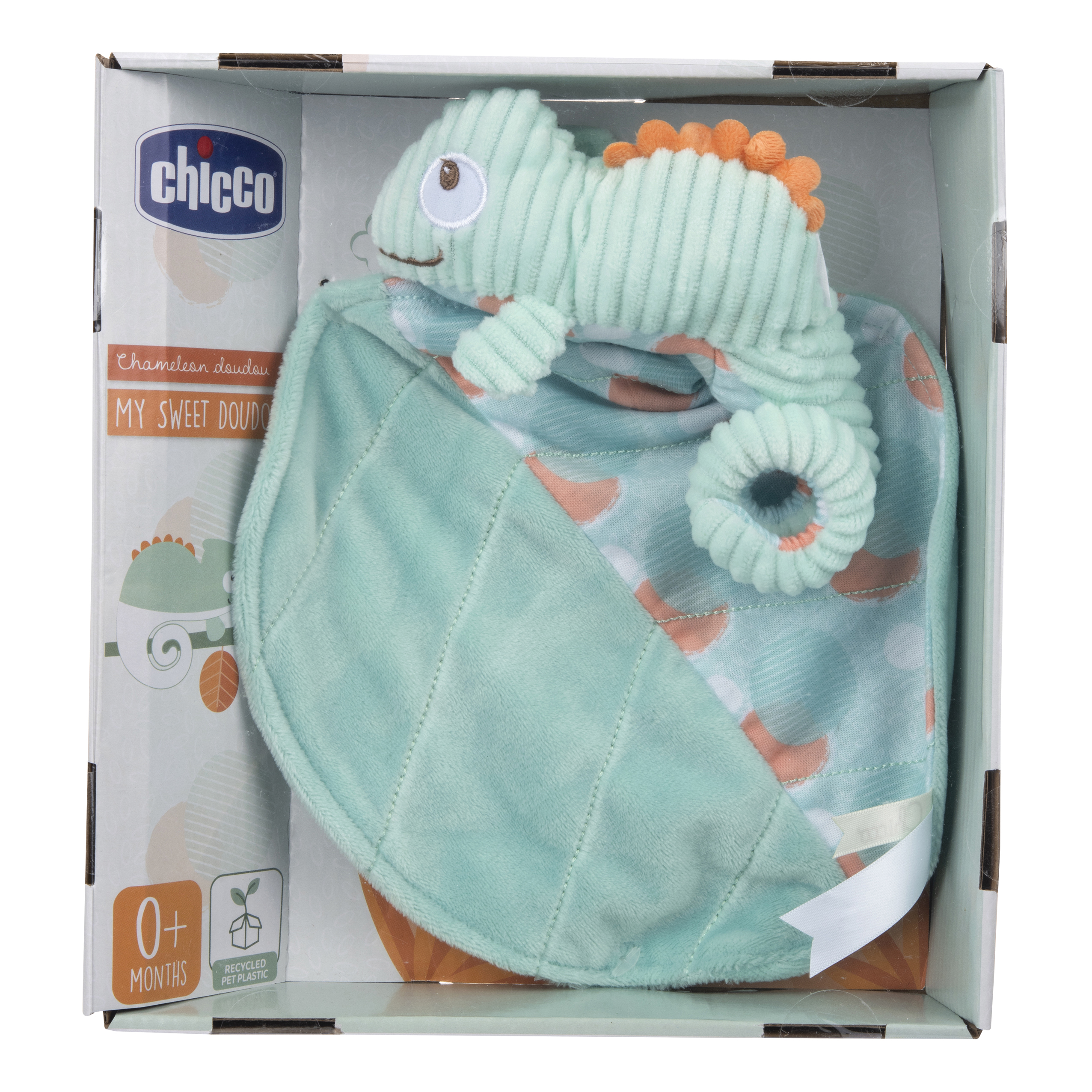 Chicco gioco msdd chameleon doudou plush